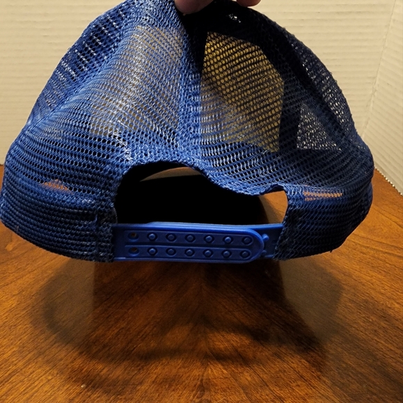 Vintage blue trucker Hat Snapback Trucker Cap - Picture 4 of 6